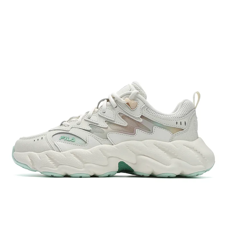 FILA Fern 2 Fern Sneakers 2.0 Low top Casual Shoes Women's White Green