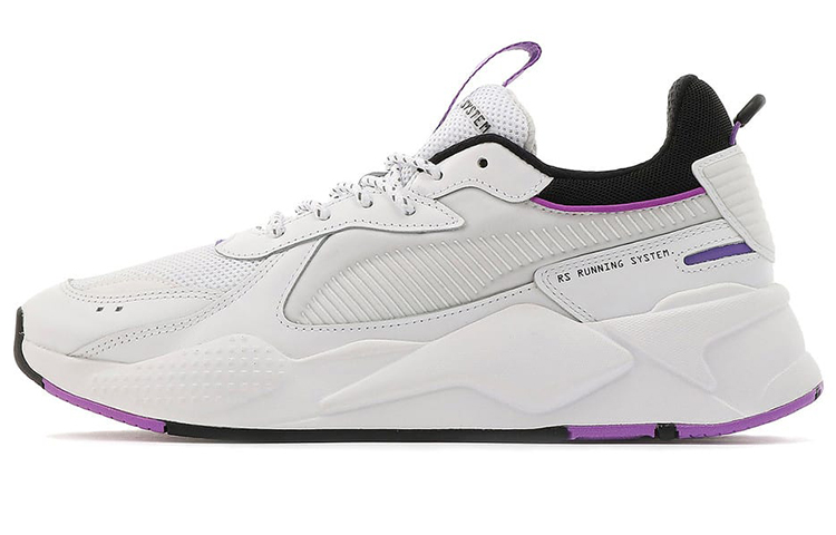 PUMA RS X Casual Shoes Unisex Low Top White/Purple