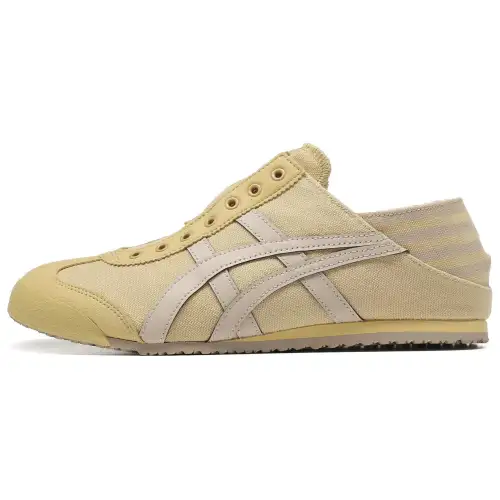 Onitsuka Tiger MEXICO 66 Slip Resistant Coverage Lightweight Low top Casual Shoes Unisex Yellow