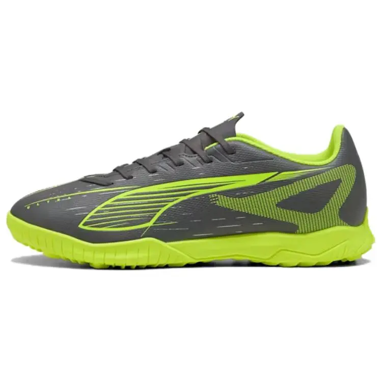PUMA Ultra 5 Play TT Turf Natural Grass Abrasion Resistant Soccer Shoes Unisex Black
