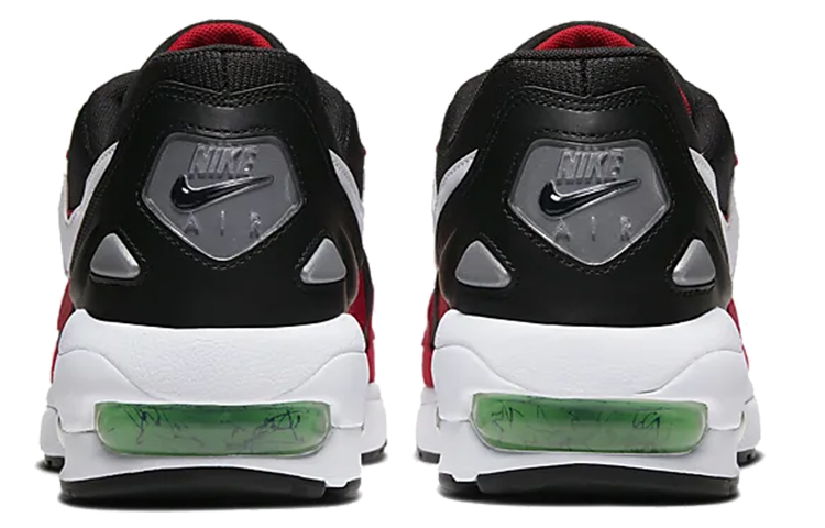Мужские кроссовки Nike Air Max 2 Light (черно-красный) — Чёрныйкрасный — фото 4