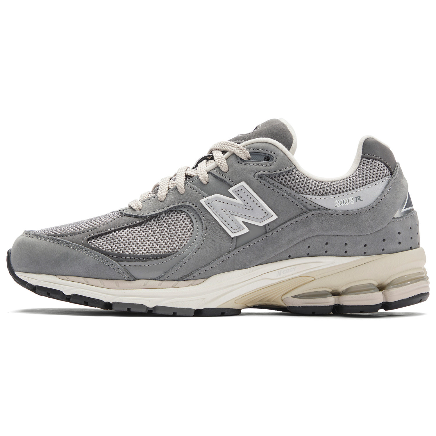 New Balance NB 2002R retro versatile wear-resistant low-cut lifestyle shoes for men and women, gray