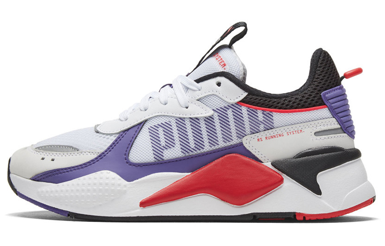 Женские кроссовки PUMA RS-X Bold (бело-фиолетовые)