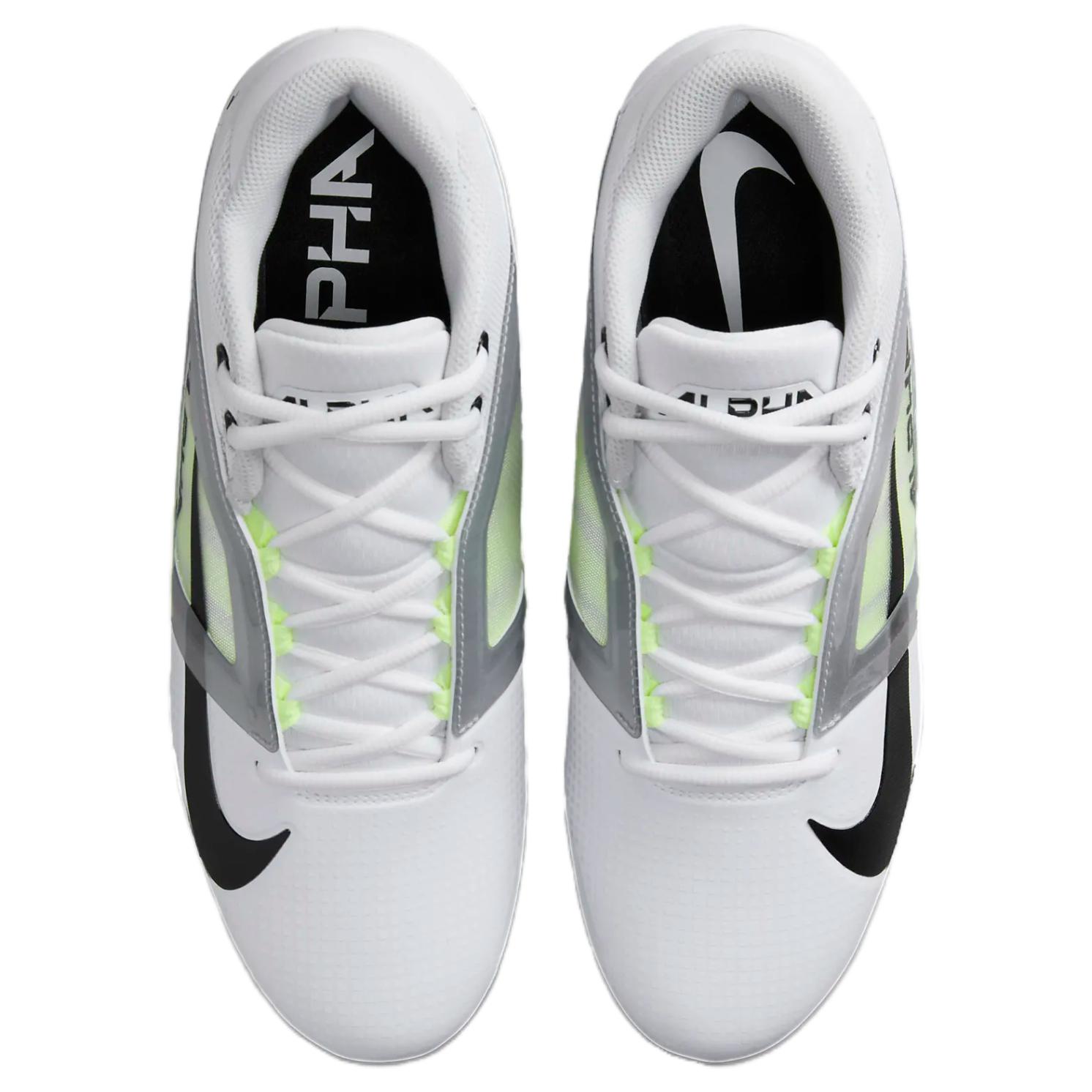 Nike Alpha Menace 4 Pro White Metallic Silver Photon Dust Black