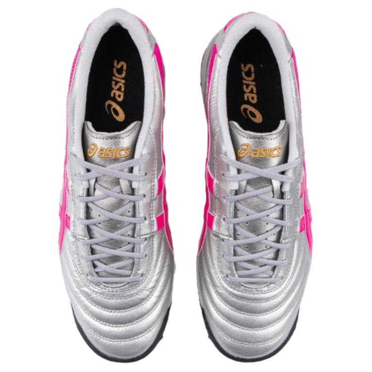 Asics C3 Soccer Shoes Unisex Silver Gray