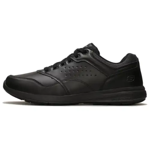 Skechers Elent Abrasion Resistant Low top Casual Shoes Men's Black