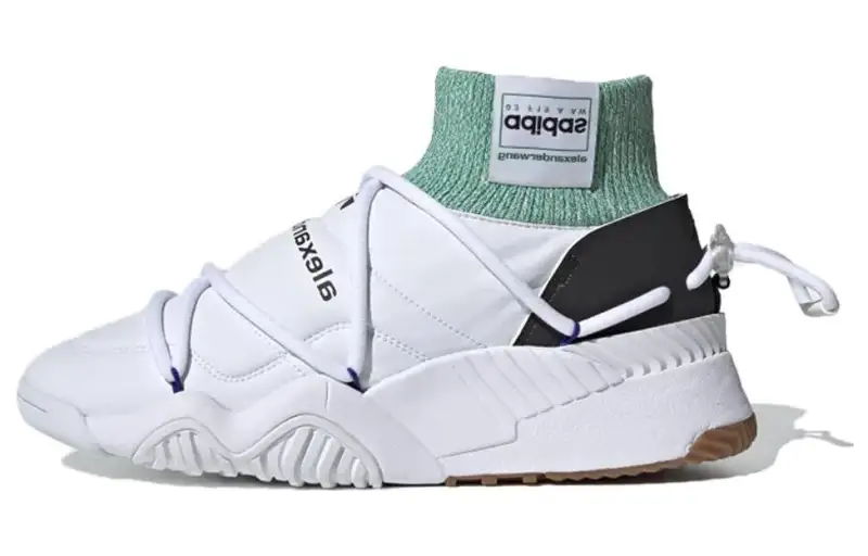Alexander Wang x Adidas Originals Puff Trainer Slip Resistant Lightweight Non slip Lightweight Mid top Casual Shoes