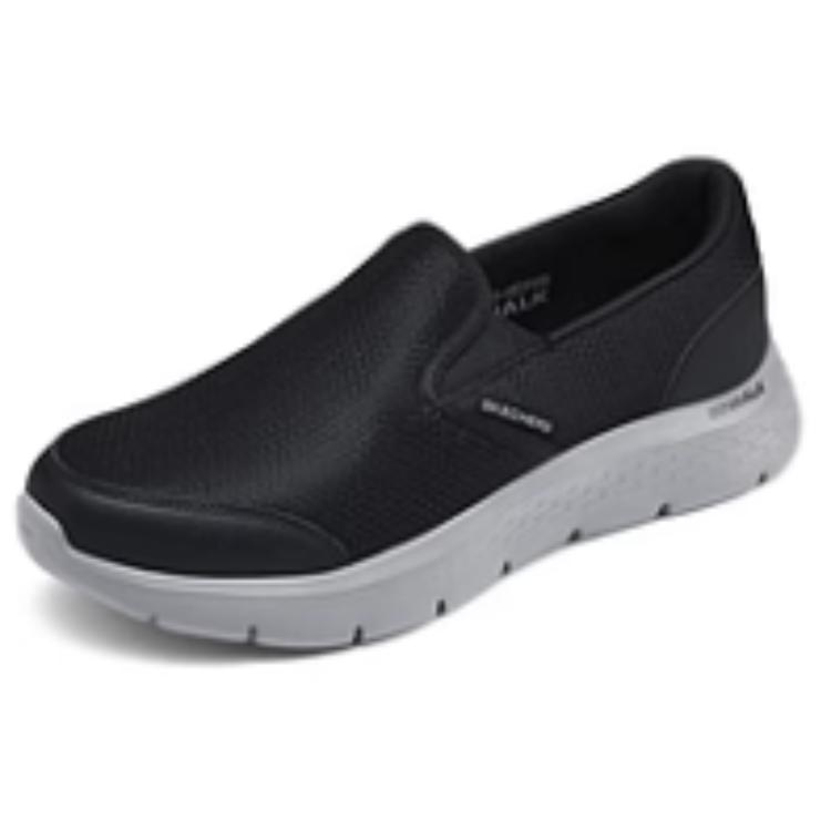 Skechers Go Walk Fle Comfortable Abrasion Resistant Low top Casual Shoes Men’s Black
