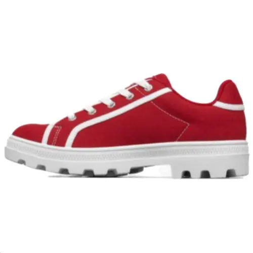 Skechers Fabric Low top Casual Shoes Women's Red