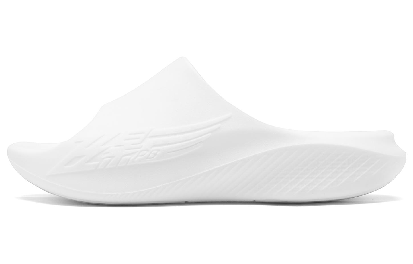 Jordan Flying Shadow Slippers 2.0 Thick-soled Outerwear Simple and Versatile Fashion Trend Outdoor Leisure Comfortable, Lightweight Breathable and Wear-Resistant EVA Hollow Silent One-line Slippers Men's White