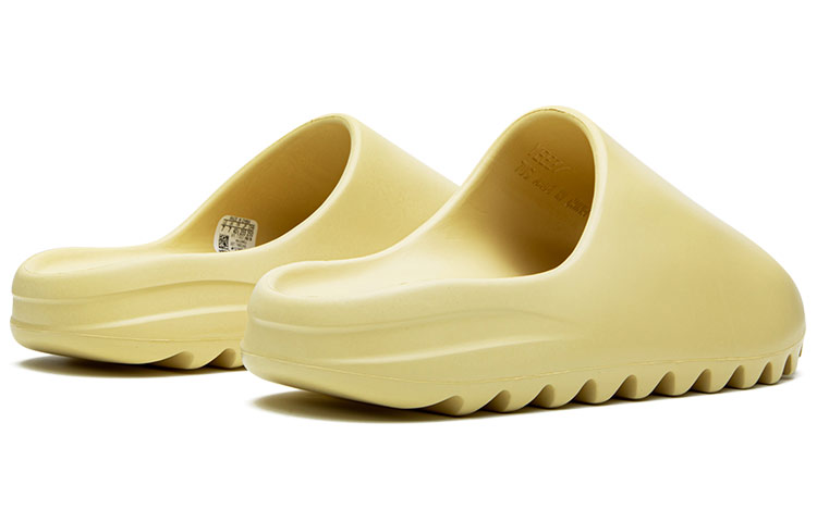 Сабо adidas originals Yeezy Slide (желтые) — Жёлтый — фото 4