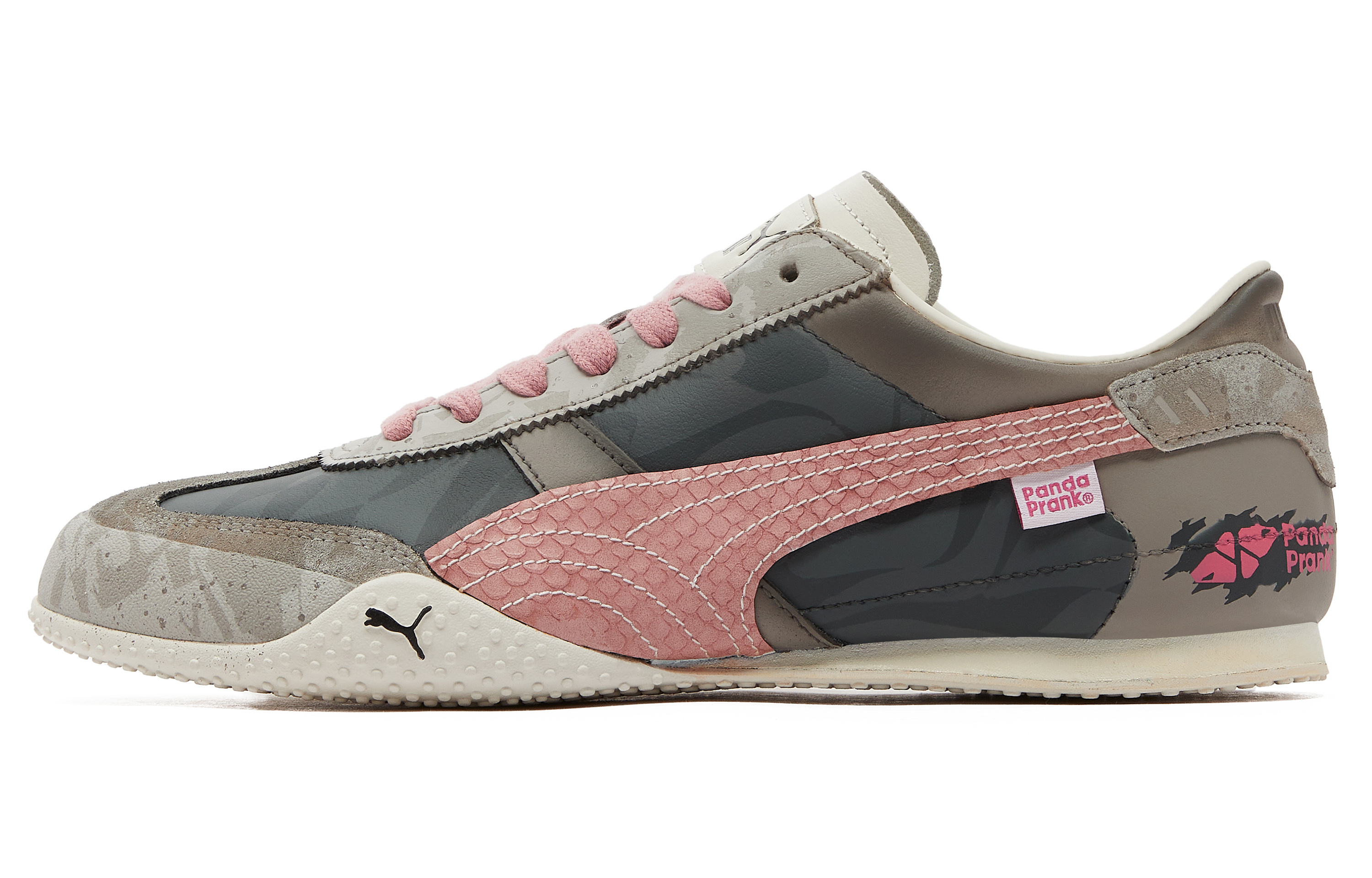 PUMA Bella UT Slip Resistant Waterproof Moisture Wicking Low top Casual Shoes Unisex Pink Brown Black