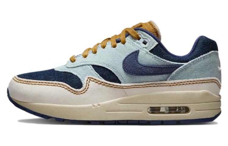 Женские кроссовки Nike Air Max 1 87 (синие)
