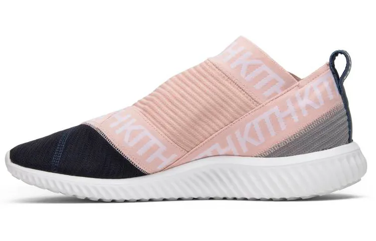 Adidas x KITH Nemeziz IC/in Slip Resistant Soccer Shoes Unisex Pink White Black