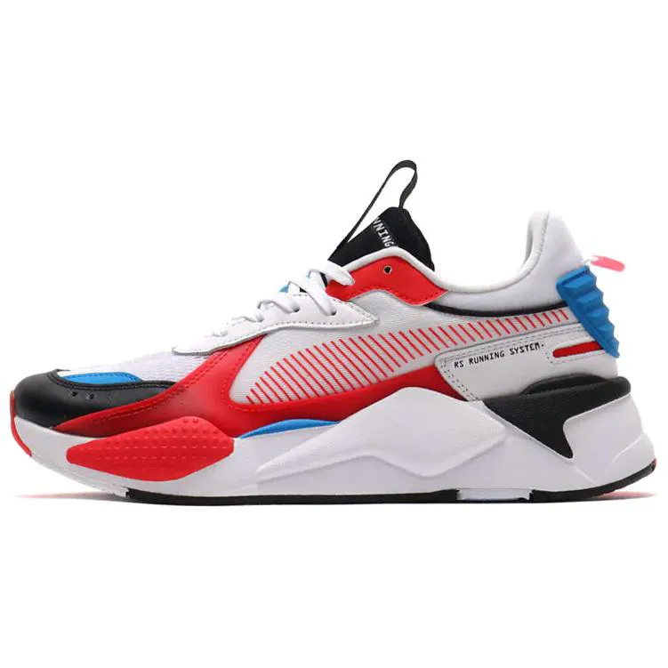 PUMA Rs X Lights Running Shoes White/Red/Blue