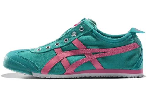 Onitsuka Tiger MEXICO 66 Abrasion Resistant Low top Casual Shoes Women's Rainforest Green