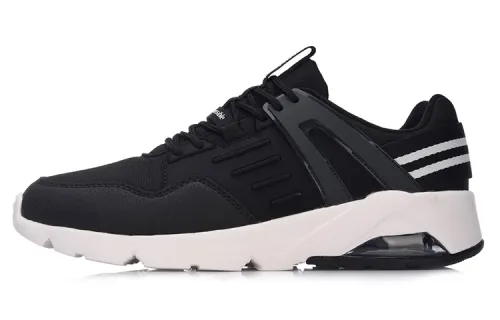 Li Ning Bubble Casual Shoes Unisex Low Top Black/White