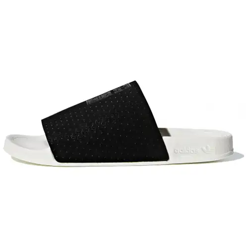 Adidas Originals Adilette Luxe 'Black White' Women's
