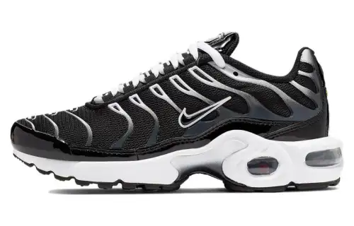Nike Air Max Plus 'Black White' Gs