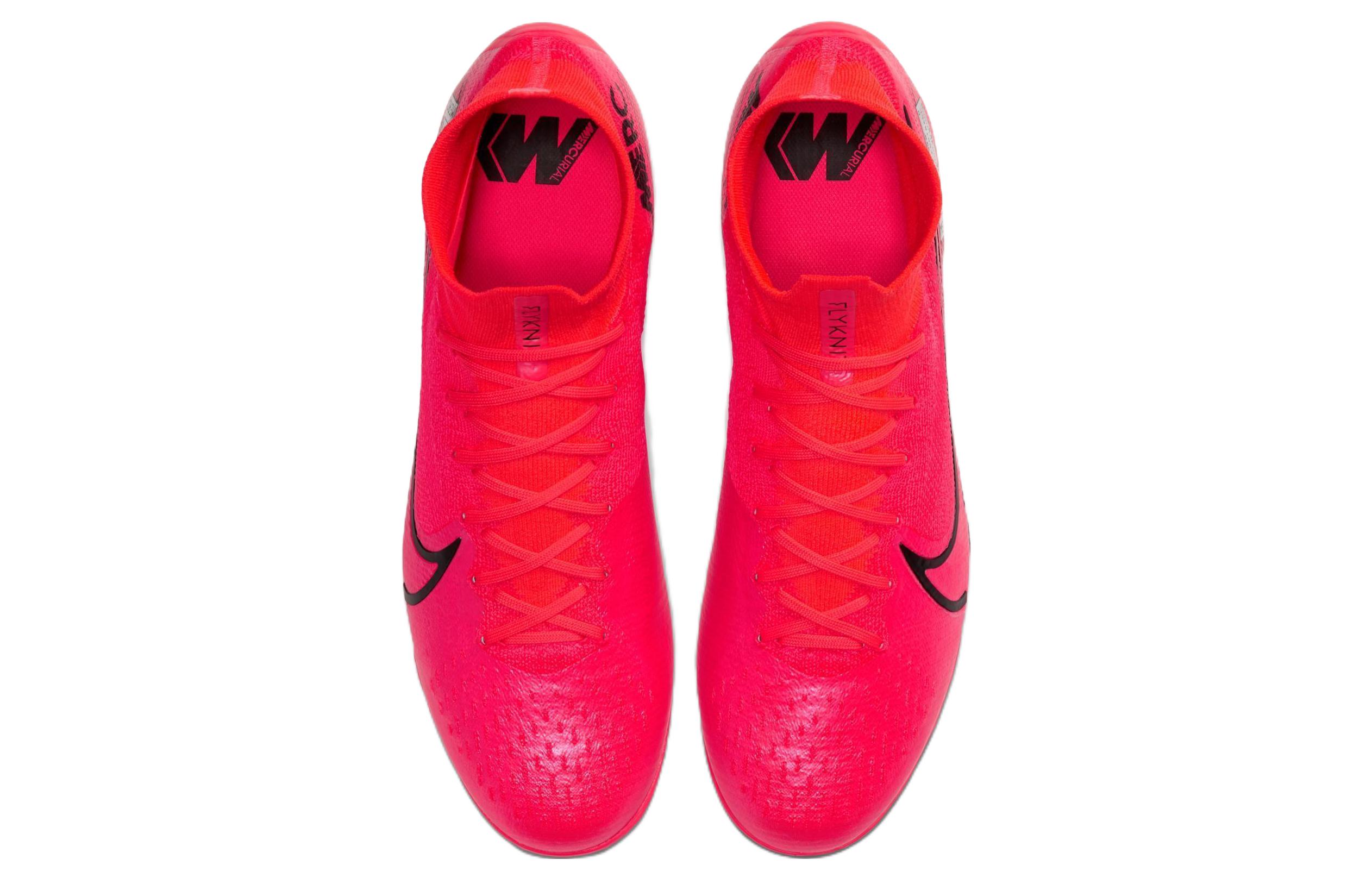 Мужские кроссовки Nike Mercurial Superfly 7 Elite TF (черно-красные) — фото 5
