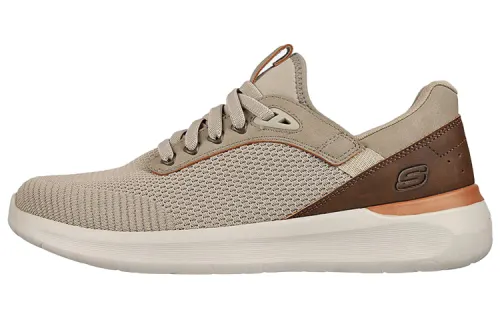 Skechers Lattimore Fabric Lightweight Low top Casual Shoes Men's Brown