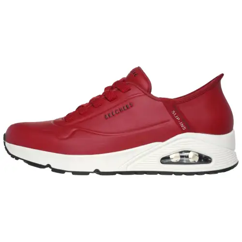 Skechers Slip Ins Abrasion Resistant Low top Casual Shoes Men's Red
