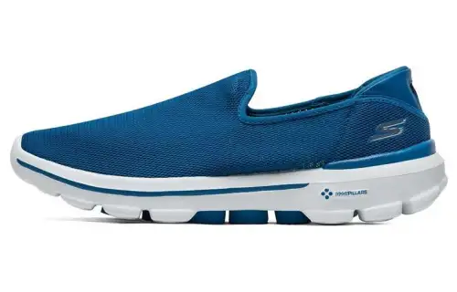 Skechers Go Walk 3 Mesh Low top Casual Shoes Men's Blue