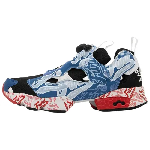 Reebok Instapump Fury 94 Classic And Versatile Casual Shoes Unisex Black Blue