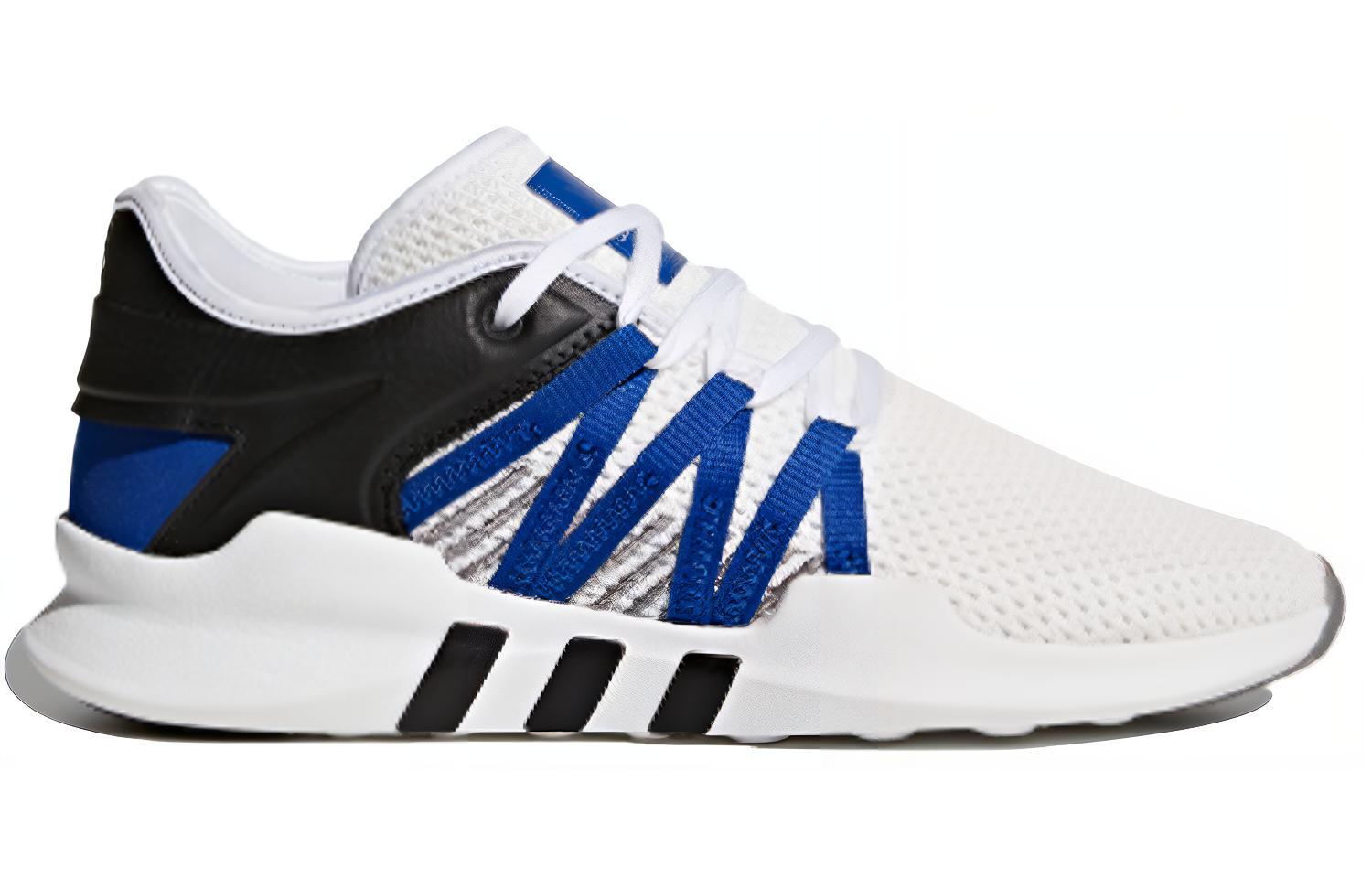 Женские кроссовки adidas originals EQT Racing Adv (бело-сине-черные) — фото 2