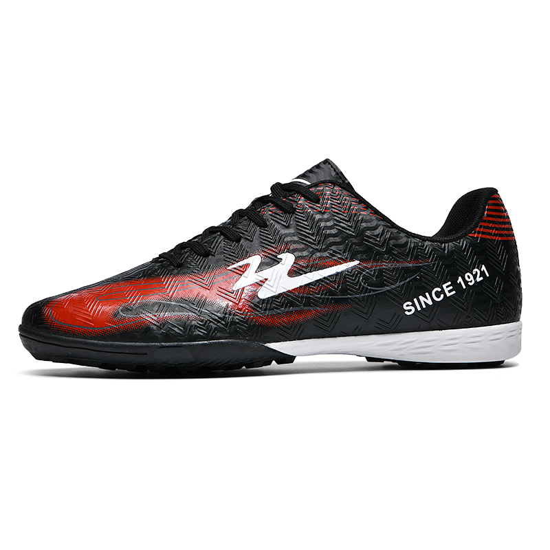 DOUBLE STAR 88 Comfortable Lightweight Soccer Shoes Unisex Black