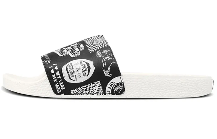 Vans Slide On White Unisex Slippers