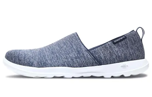 Skechers GO WALK Lite Casual Shoes Women's Low Top Marine Blue/White