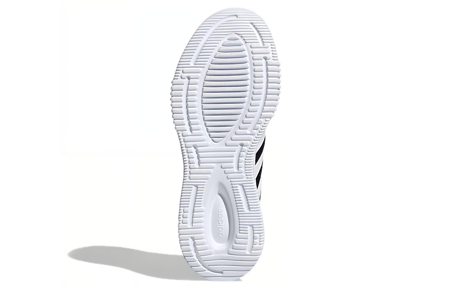 Мужские кроссовки adidas neo Lite Racer (черно-белые) — фото 5