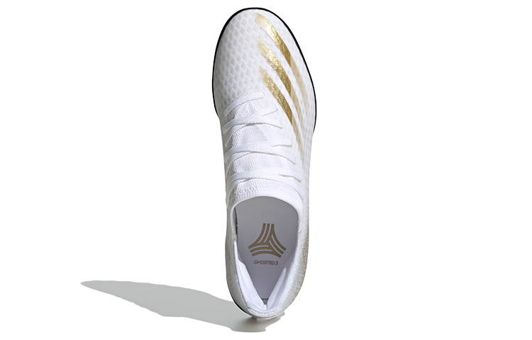 Бутсы adidas X GHOSTED.3 Tf (белые / золотые) — Белый / золотой — фото 5
