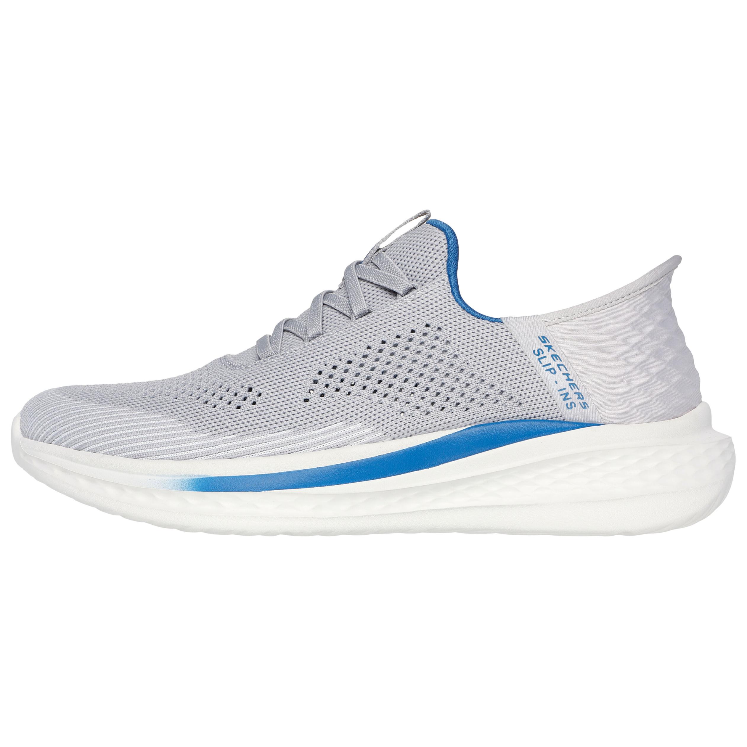 Skechers SLADE Low top Casual Shoes Men's Light Gray
