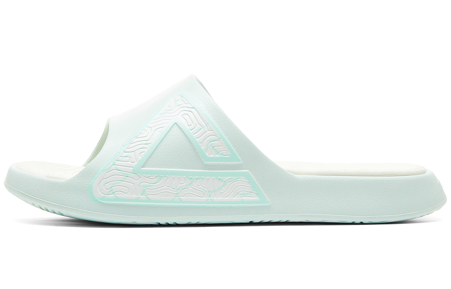 PEAK Chinese Original Collection EVA Quiet Slide Slippers Men's Green Orchid