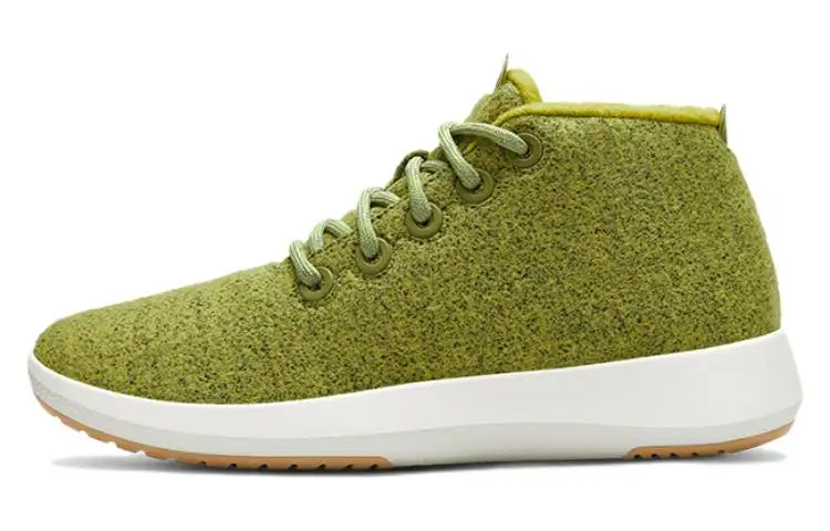 Allbirds Mizzle UP Abrasion Resistant Mid top Sports Casual Shoes Women's Seaweed Green