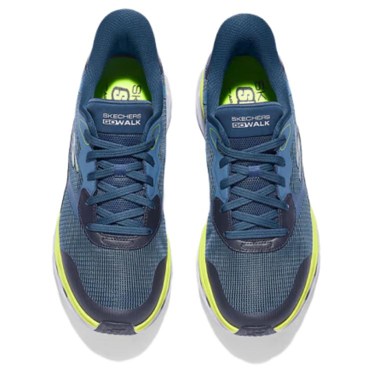 Skechers MEN’S GO WALK Soft And Comfortable Low top Casual Shoes Men’s Blue