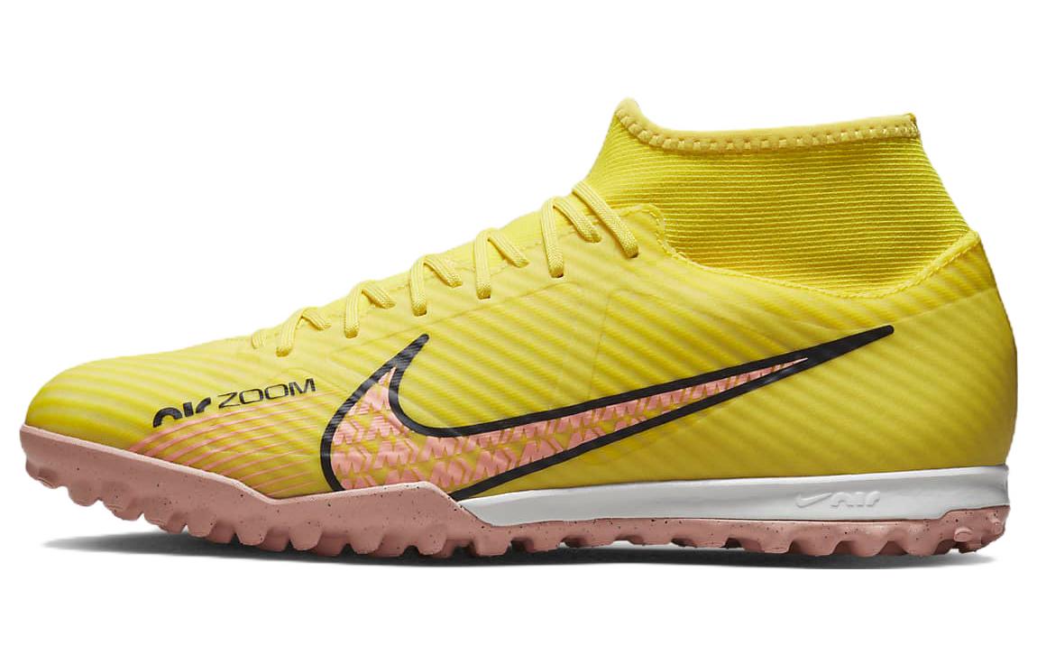 Мужские кроссовки Nike Nike Mercurial Superfly 9 TF (желто-розовые)