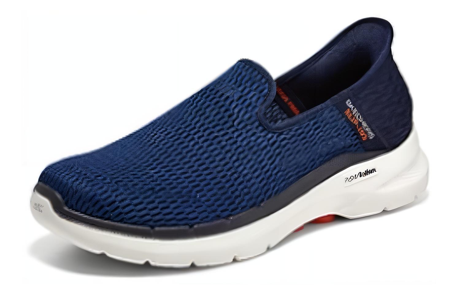 Skechers Go Walk 6 Shoes ‘Blue Black’