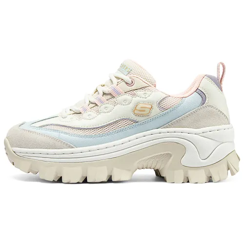 Skechers HI RYZE Honey Cake Shoes Cushioning Abrasion Resistant Breathable Coverage Quick Dry Height Increasing Low top