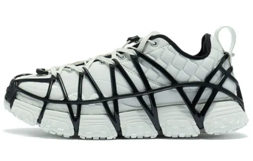 Li Ning Mix Ace Trendy Low top Casual Shoes Men's Frost White Black