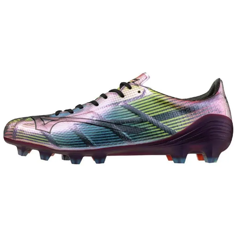 Mizuno Alpha 2 Slip Resistant Abrasion Resistant Soccer Shoes Unisex Purple