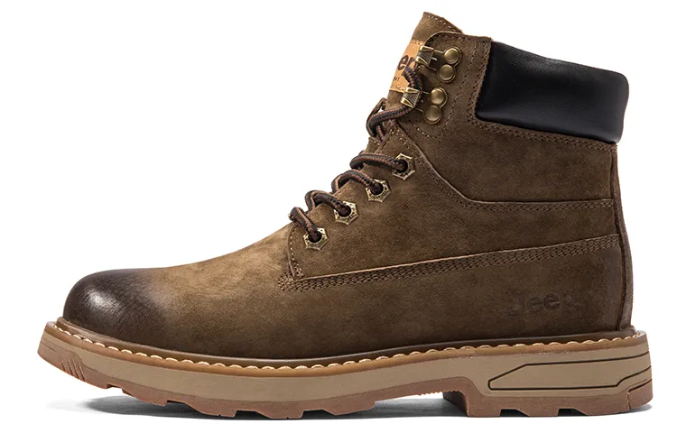 Jeep Fashion Sports Collection Short Combat Boots Men's