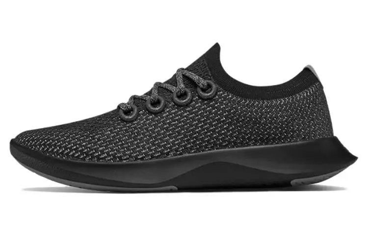 Allbirds Tree Dasher Cushioning Breathable Low top Sports Casual Shoes Men's Black Hole
