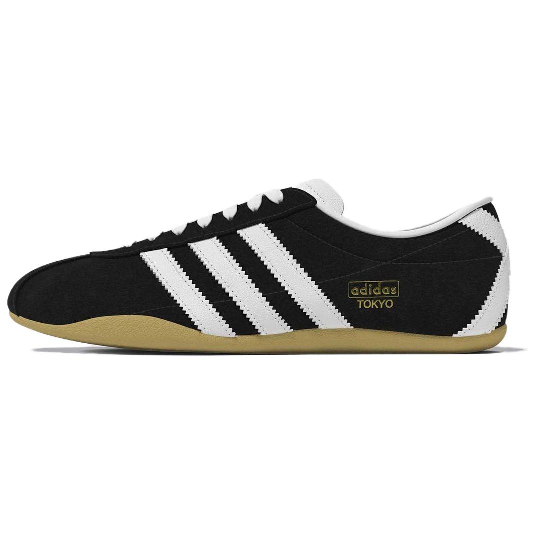 Женские кроссовки adidas originals TOKYO (черно-белые)