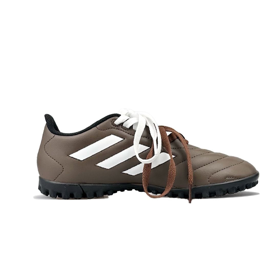 Adidas GOLETTO VII Cushioning Slip Resistant Abrasion Resistant Soccer Shoes Unisex Brown White
