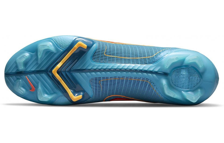 Мужские бутсы Nike Mercurial Superfly 8 (синие) — фото 6