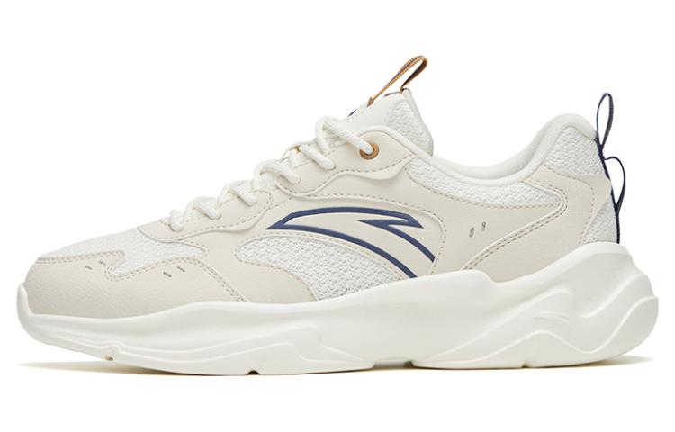 Anta Little Dad Comfortable Wear resistant And Lightweight Low top Sports Casual Shoes Men's White Gray Blue