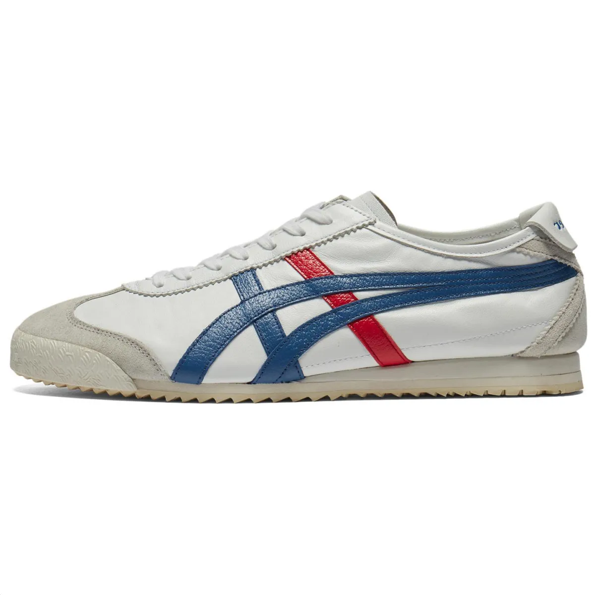 Onitsuka Tiger MEXICO 66 Slip Resistant Abrasion Resistant Low top Casual Shoes Unisex White Blue